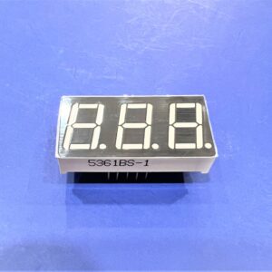 Alternative view of Led 7 đoạn 3 số 0.56inch 5361BS-1 Anode Dương Chung màu Đỏ Red Led