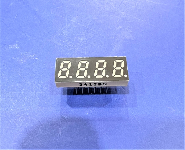 Led 7 đoạn 4 số 0.31inch 3412BS Anode Dương Chung màu Đỏ Red Led