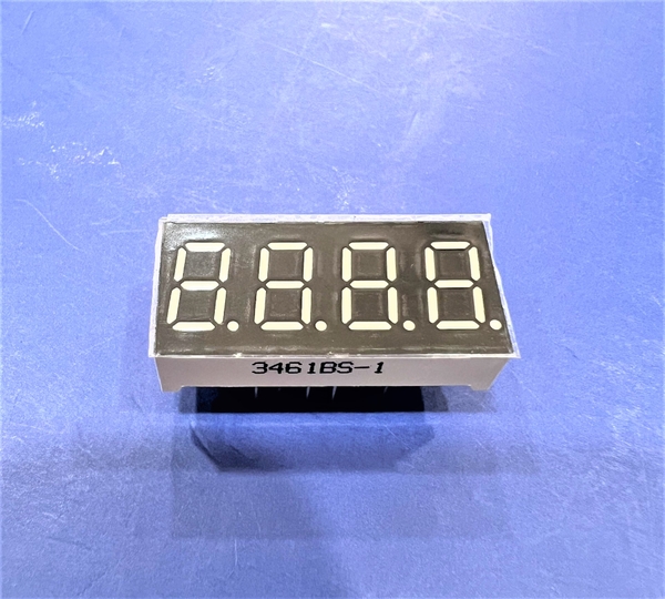 Led 7 đoạn 4 số 0.36inch 3461BS-1 Anode Dương Chung màu Đỏ Red Led - Ảnh 2