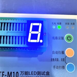 Alternative view of LED 7 ĐOẠN ANODE DƯƠNG CHUNG 13X19 0.56 INCH CPS056BB MÀU XANH DƯƠNG BLUE LED