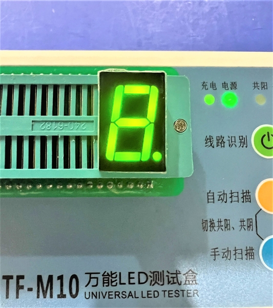 LED 7 ĐOẠN ANODE DƯƠNG CHUNG 13X19 0.56 INCH 5161BG MÀU XANH LÁ GREEN LED