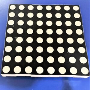 Led Ma Trận 8x8 5.0mm 2088BS 60x60mm Anode Dương chung màu đỏ điểm tròn