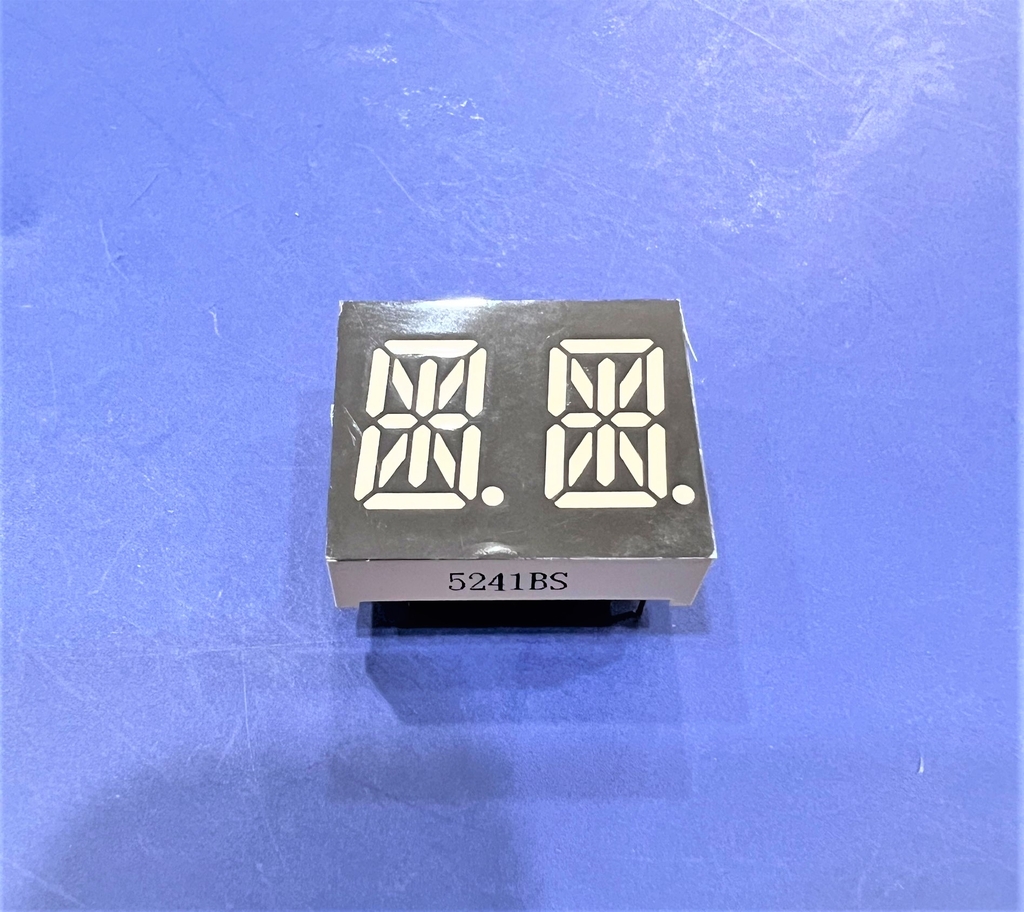 Led 16 đoạn 2 số 0.56inch 5241BS Anode Dương Chung 18 chân màu Đỏ Red Led - Ảnh 2