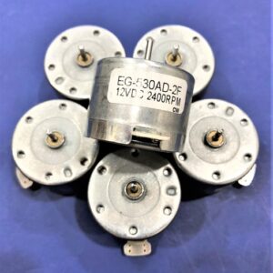 MÔ TƠ RADIO CASSETTE 12V 2400RPM EG-530ED-2F CW