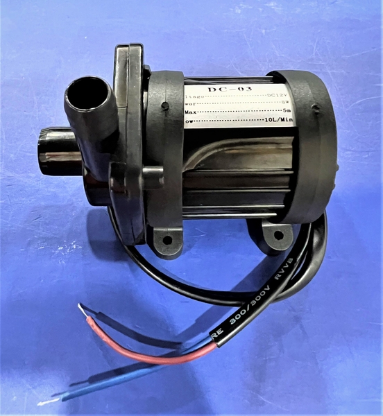 MÔ TƠ BƠM 12V DC POWER 8W HIGH MAX 5M FLOW 10L/MIN - Ảnh 2